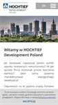 Mobile Screenshot of hochtief-development.pl